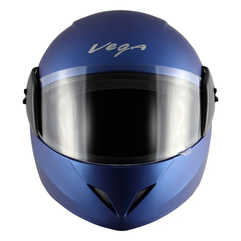 VEGA Buds Dx Dull M Blue Half Face Helmet