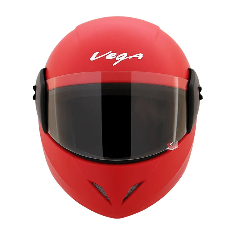 VEGA Buds Dx Dull Red Half Face Helmet