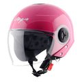 Vega Chap Dx Sold Pink Half Face Helmet