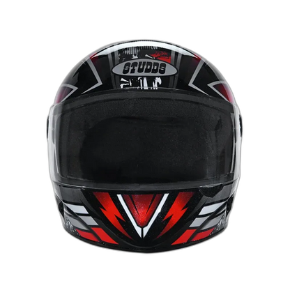 STUDDS Chrome D1 Black N2 Full Face Helmet