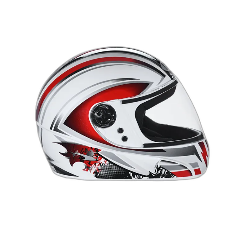 STUDDS Chrome D1 White N2 Full Face Helmet