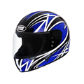 STUDDS Chrome D2 Black N1 Full Face Helmet
