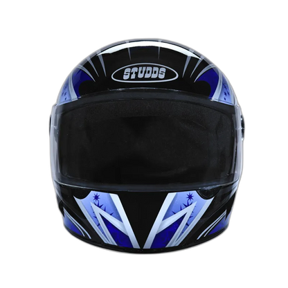 STUDDS Chrome D2 Black N1 Full Face Helmet