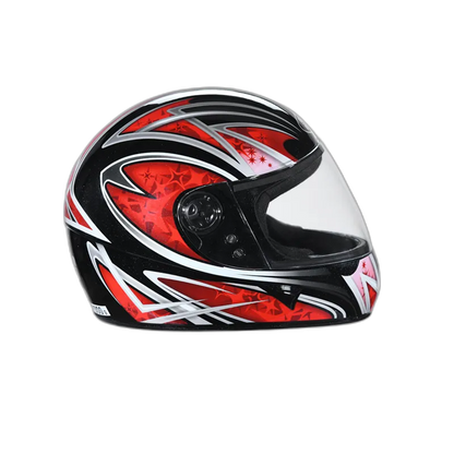 STUDDS Chrome D2 Black N2 Full Face Helmet