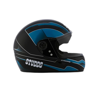 STUDDS Chrome D4 Black N1 Full Face Helmet