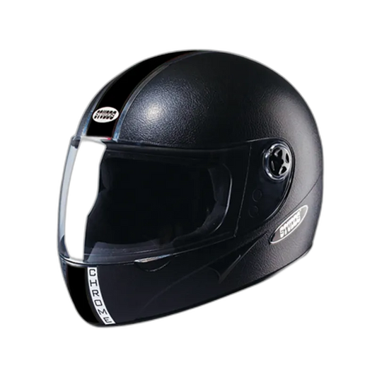 STUDDS Chrome Eco Black Full Face Helmet