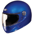 STUDDS Chrome Eco Blue Full Face Helmet