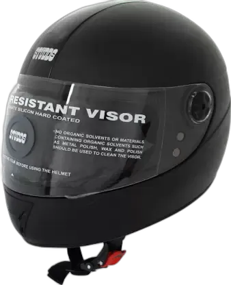 STUDDS Chrome Elite Black 540M Full Face Helmet