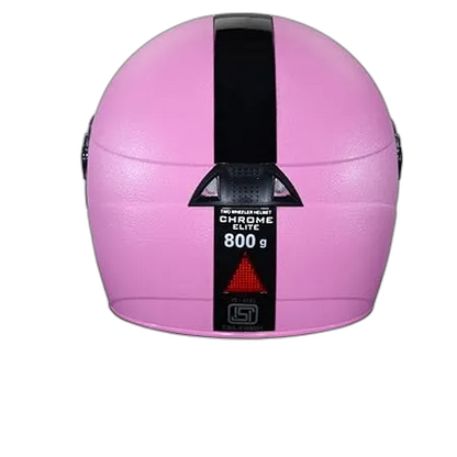 STUDDS Chrome Elite Pink 540M Full Face Helmet