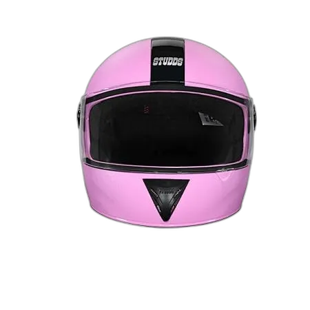 STUDDS Chrome Elite Pink Full Face Helmet