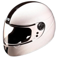 STUDDS Chrome Elite White Full Face Helmet