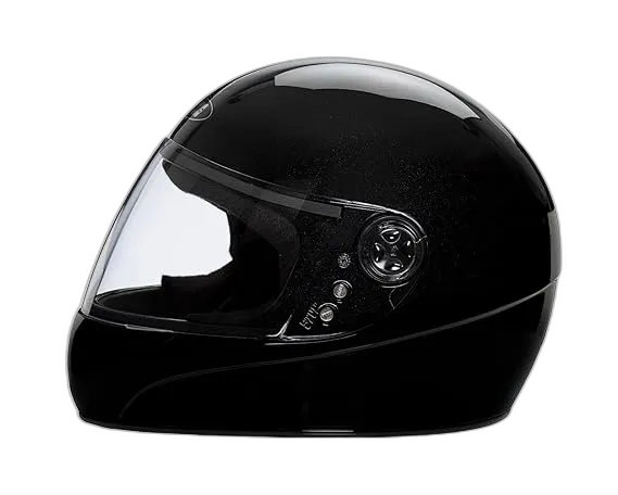 STUDDS Chrome Super Black Full Face Helmet