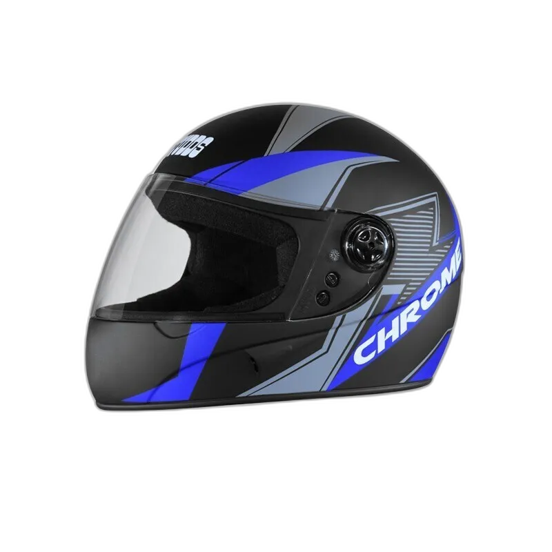 STUDDS Chrome Super D5 Matt Black N1 Full Face Helmet