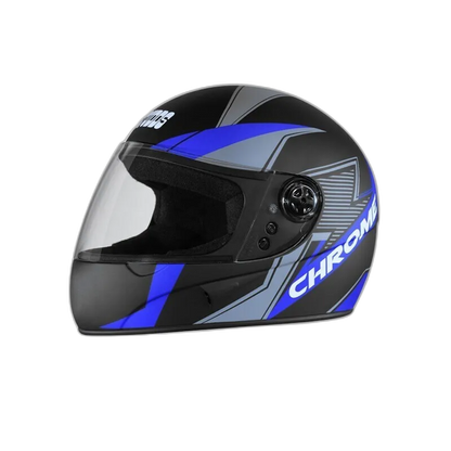 STUDDS Chrome Super D5 Matt Black N1 Full Face Helmet
