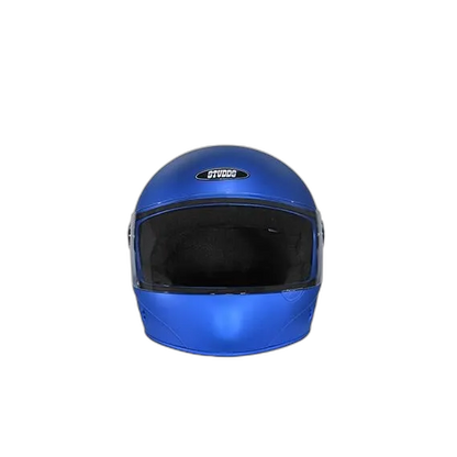 STUDDS Chrome Super Matt Blue Full Face Helmet