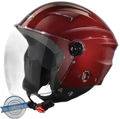 STUDDS Chrome Super Wine Red Full Face Helmet