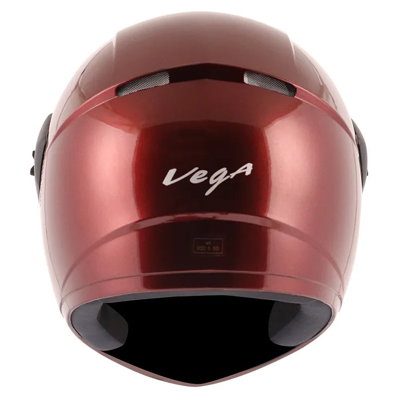 VEGA Cliff Dx Burgundy Full Face Helmet