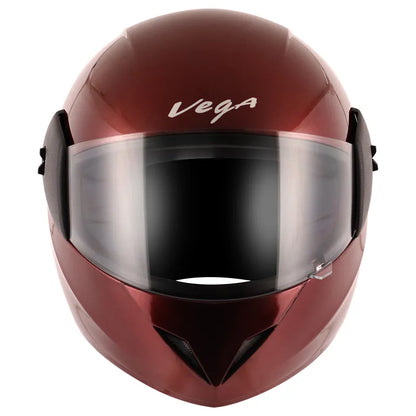 VEGA Cliff Dx Burgundy Full Face Helmet