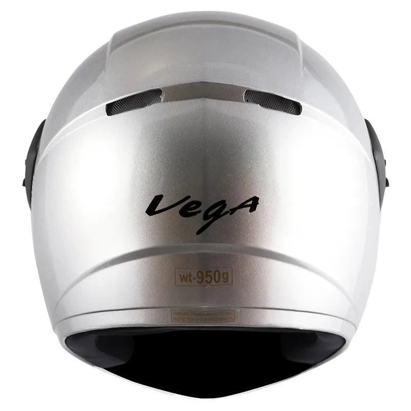 VEGA Cliff Dx Silver Full Face Helmet