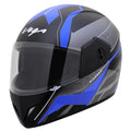 VEGA Cliff Pioneer Dull Black Blue Full Face Helmet