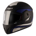 VEGA Cliff Styler Dull Black Blue Full Face Helmet