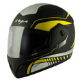 VEGA Cliff Styler Dull Black Neon Yellow Full Face Helmet