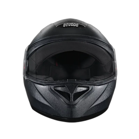 STUDDS Crest Eco Black Full Face Helmet