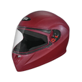 STUDDS Crest Maroon Full Face Helmet
