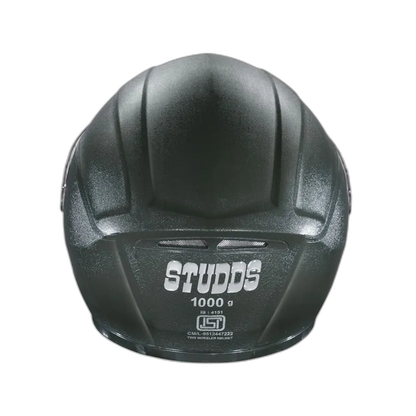 STUDDS Crest Military Green Full Face Helmet