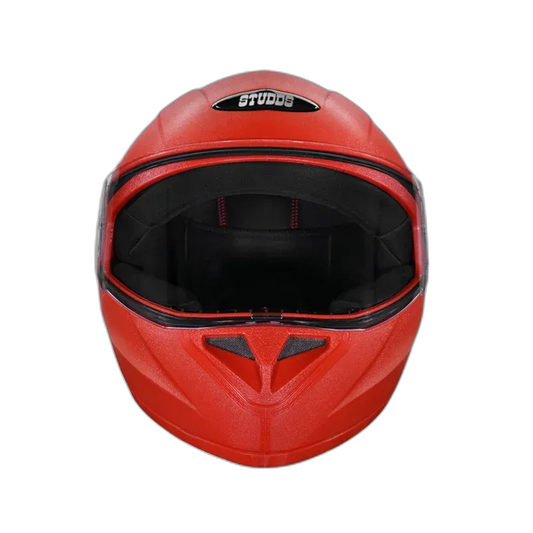STUDDS Crest Red Full Face Helmet