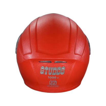 STUDDS Crest Red Full Face Helmet