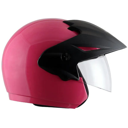 VEGA Cruiser Pink Half Face Helmet