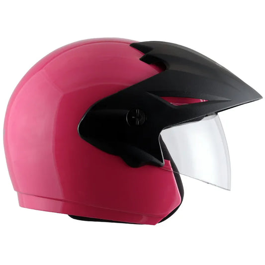 VEGA Cruiser Pink Half Face Helmet