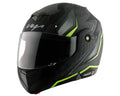 VEGA Crux Dx Energy Black Neon Green Flip Up Helmet