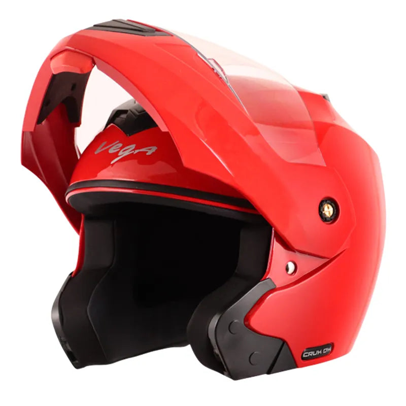 VEGA Crux Dx Red Full Face Helmet