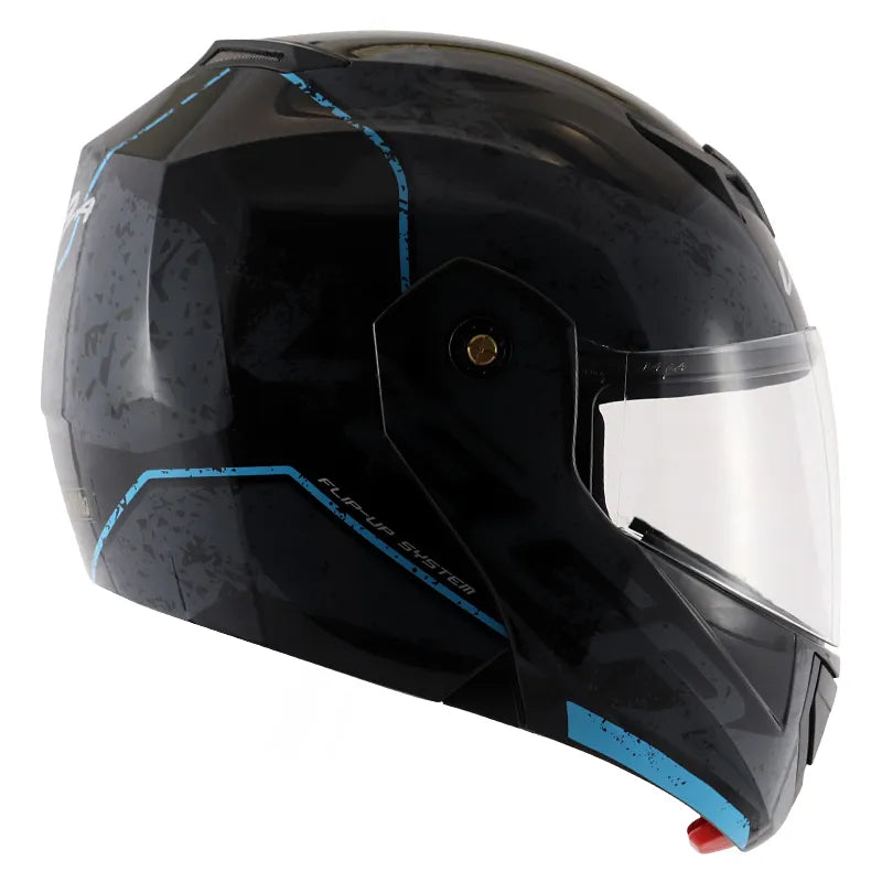 VEGA Crux Dx Victor Black Grey Full Face Helmet