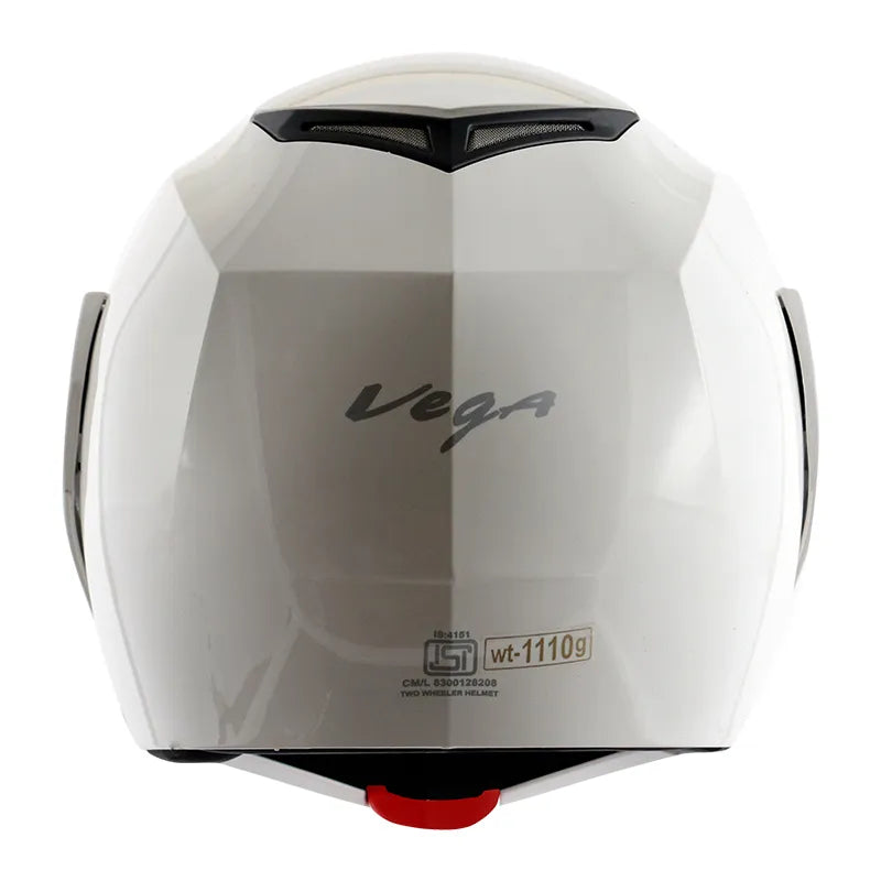 VEGA Crux Dx White Full Face Helmet