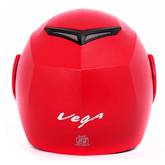 VEGA Crux Red Full Face Helmet