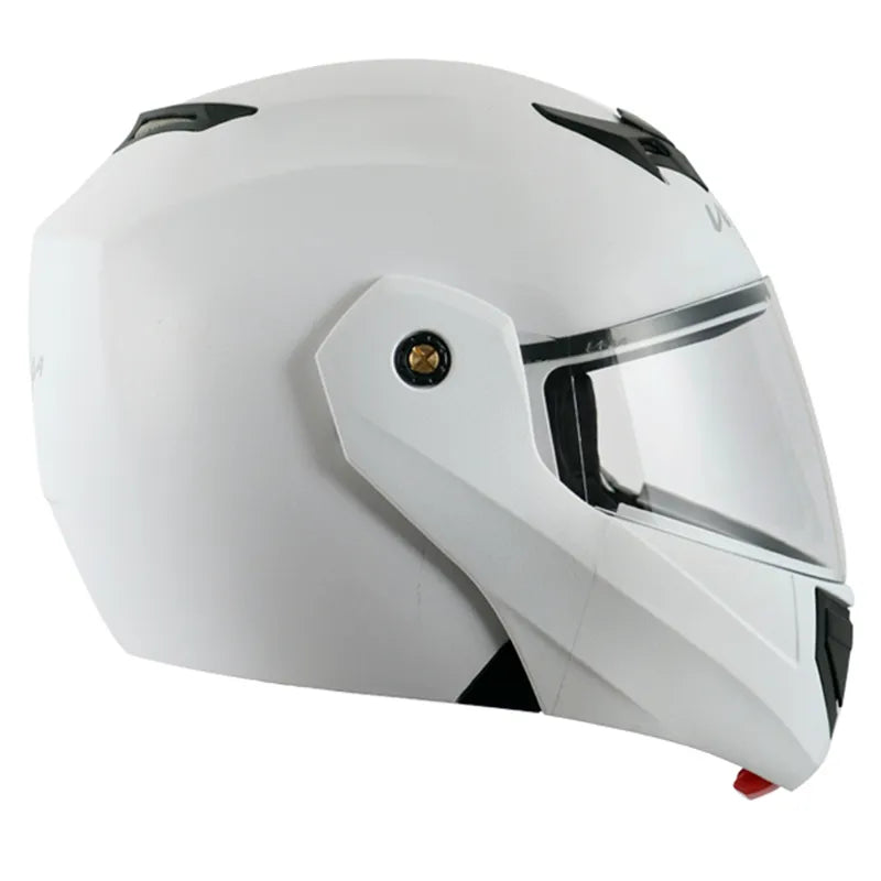 VEGA Crux White Full Face Helmet