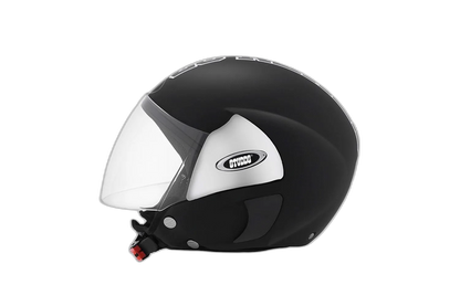 STUDDS Cub 07 Black Half Face Helmet