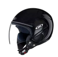 STUDDS Cub Black Half Face Helmet