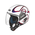 STUDDS Cub D3 White N2 Half Face Helmet