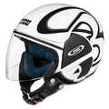STUDDS Cub D3 White N4 Half Face Helmet