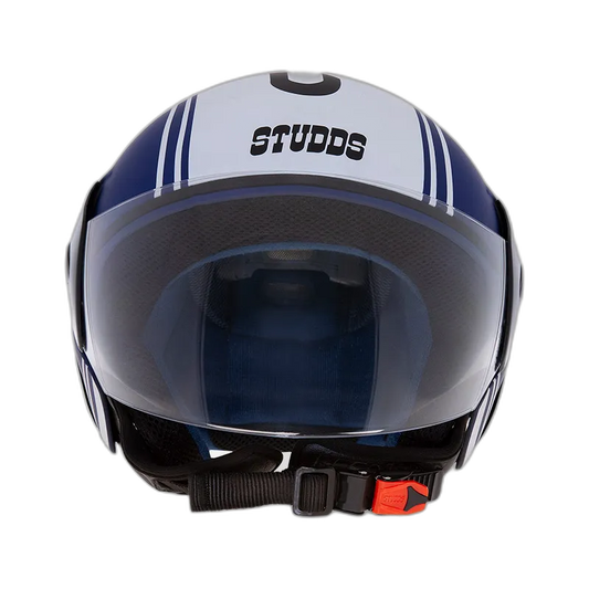 STUDDS Cub D4 Matt Blue N6 Half Face Helmet