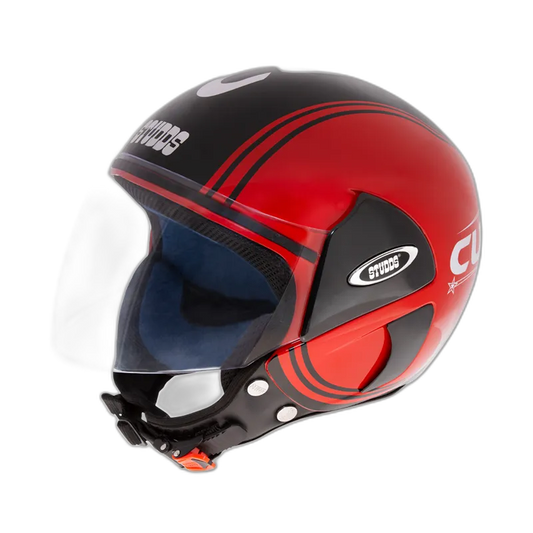 STUDDS Cub D4 Matt Red N9 Half Face Helmet