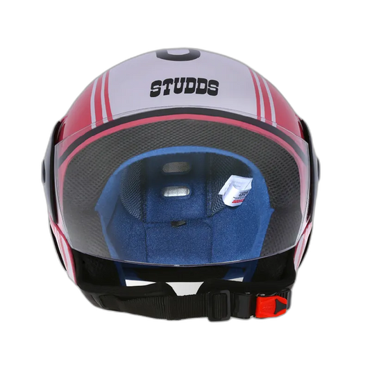 STUDDS Cub D4 Pink N6 Half Face Helmet