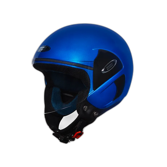 STUDDS Cub Flame Blue Half Face Helmet