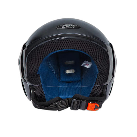 STUDDS Cub Gun Grey Half Face Helmet