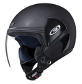 STUDDS Cub Matt Black Half Face Helmet