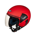 STUDDS Cub Matt Sports Red Half Face Helmet